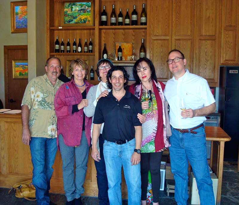 Chalk Hill Tasting Room Gang