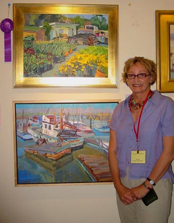Kathleen Elsey Painting Workshop painting lessons California painting workshop Carmel award