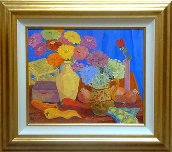 Kathleen Elsey Painting Workshop Red Rose With Everything