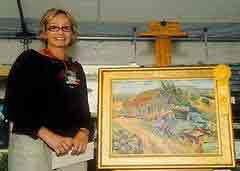 Kathleen Elsey Award Winning Painting Kathleen Elsey Winner Award Carmel Plein Air
