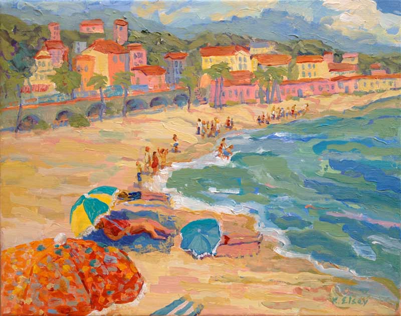Blue Beach Afternoon
