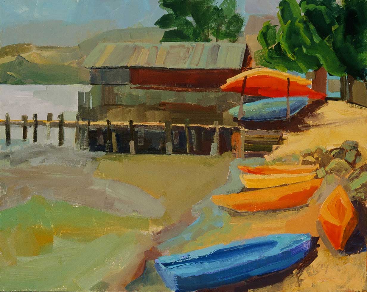Kathleen Elsey Painting Workshops California Workshops Paintings Acrylic