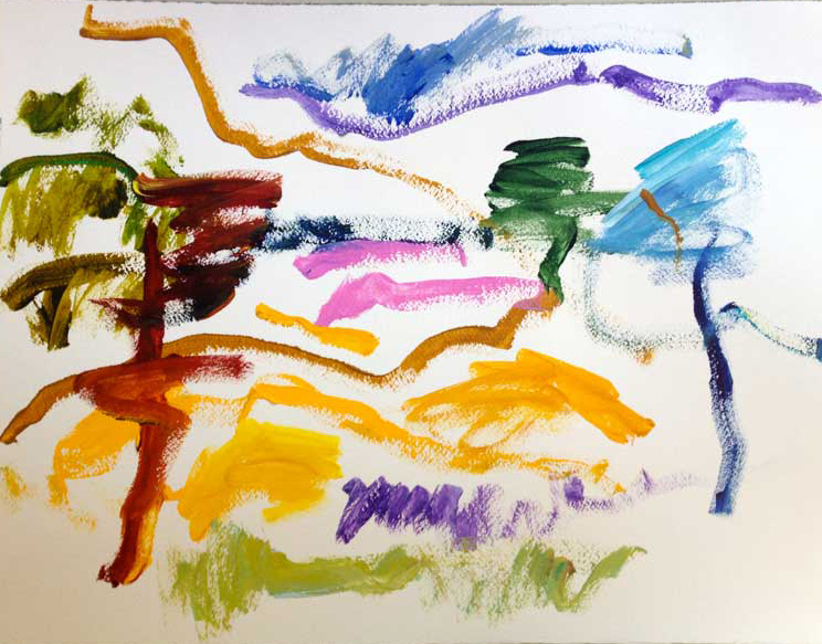 Kathleen Elsey Workshops 25 stroke botanic garden