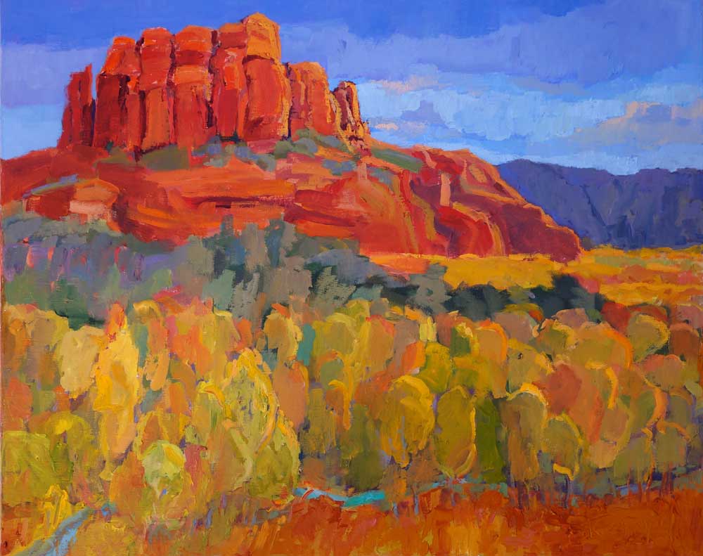 Sedona Cathedral Painting