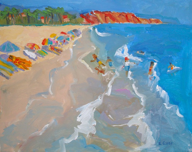 Santa Barbara Paintings Beach Paintings Painting