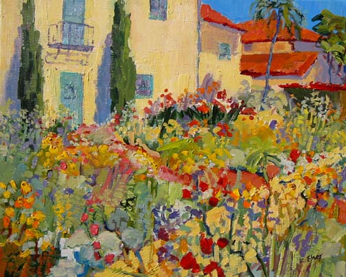 Santa Barbara paintings, santa barbara artist, California Fauve