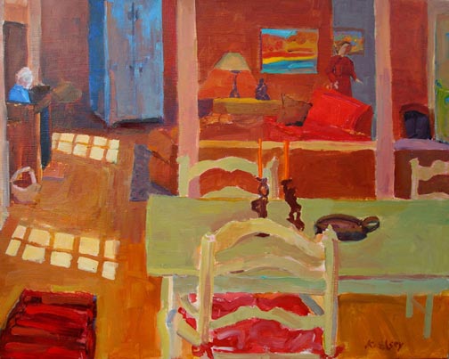 Elsey Painting Workshop Sunlit Room