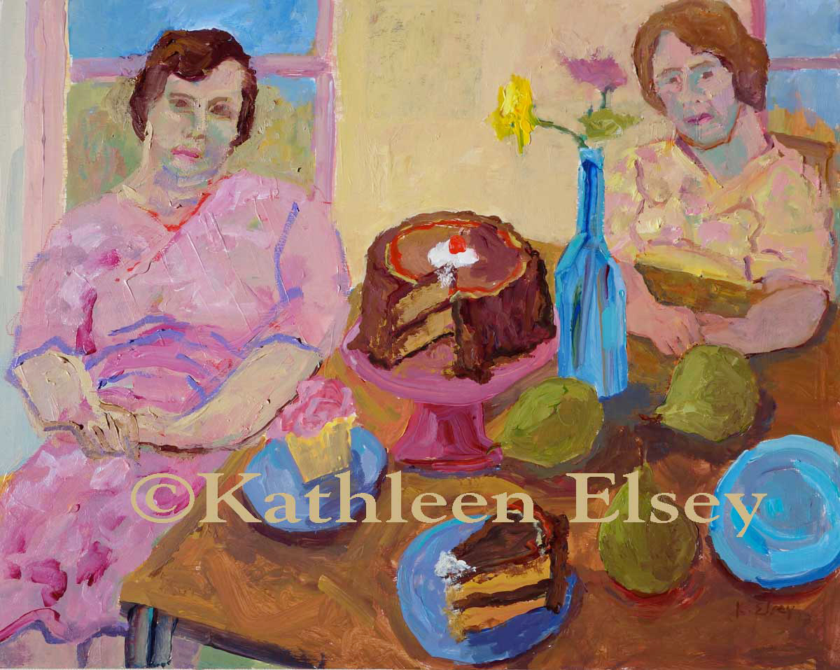 Kathleen Elsey Santa Barbara Artist Sisters