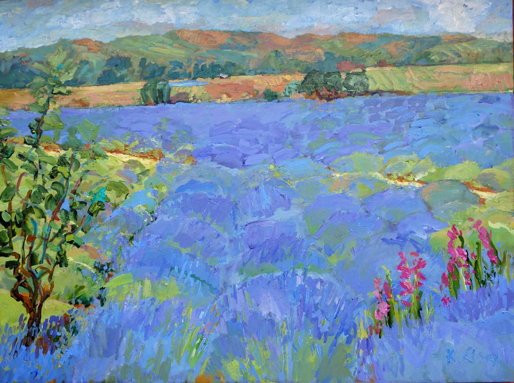 Lavender Matanzas Creek Winery