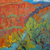 Rio Grand Canyon River Taos Southwestern painting