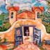 Kathleen Elsey Plein Air Painting El Sanctuario Chimayo