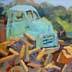 old truck, kathleen elsey paintings