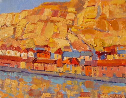 Kathleen Elsey painting France La Roque Gageac France