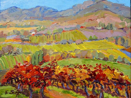 The Valley, Looking North Study