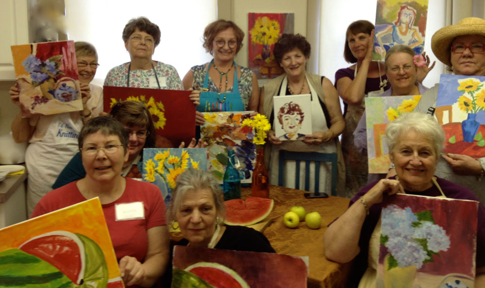 Cuyahoga Valley Art Center Workshop Painters