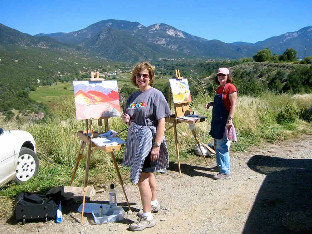Kathleen-Elsey-Painting-Workshop-group-New-Mexico